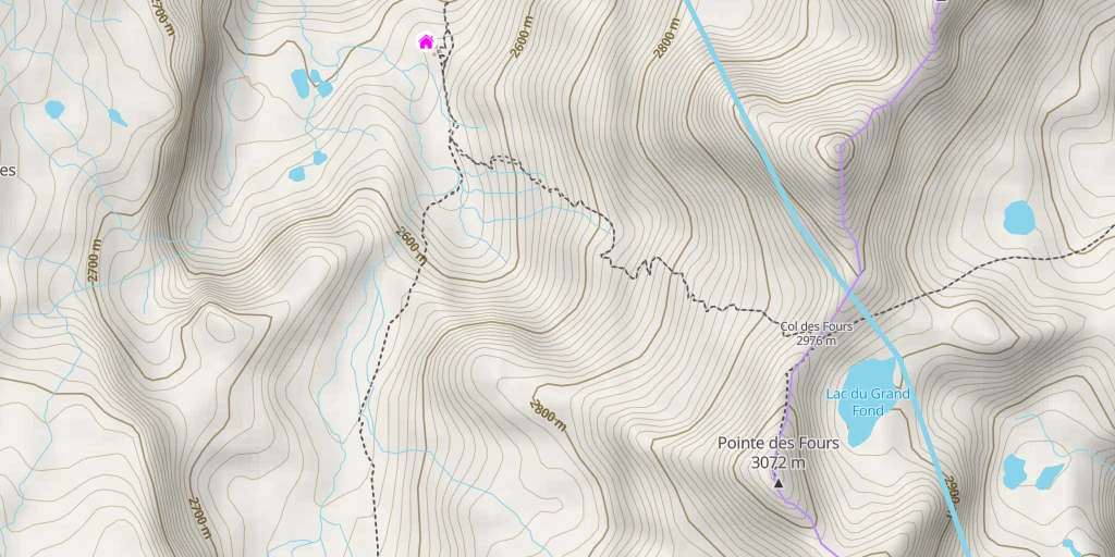 Map of the trail for Pointe de Méan Martin Traversée Signal → Pointe