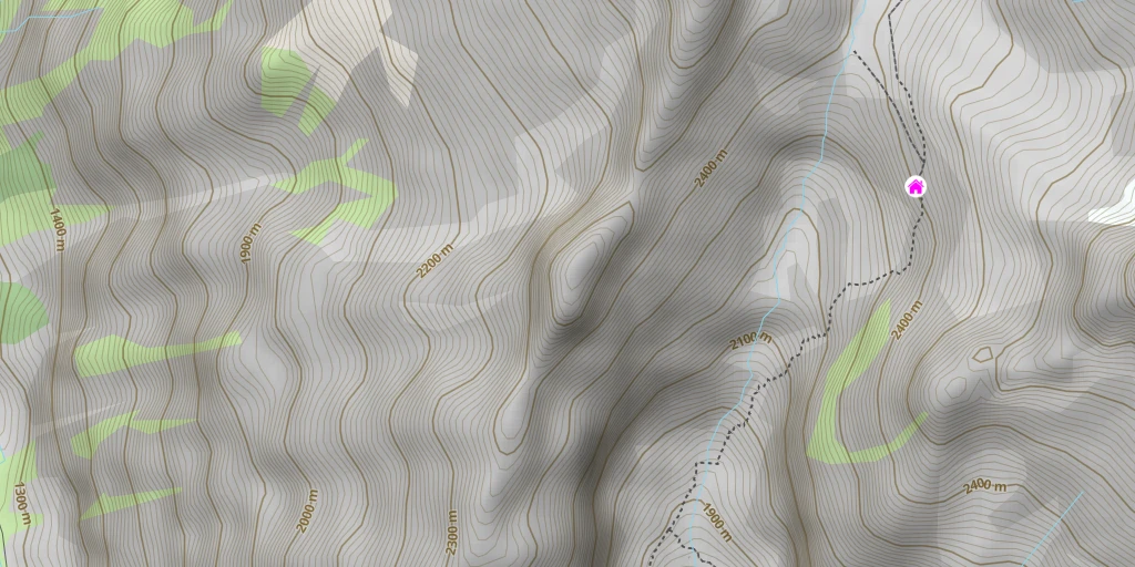 Map of the trail for Gelmerhörner Gelmerspitze 4 : Memento Mori