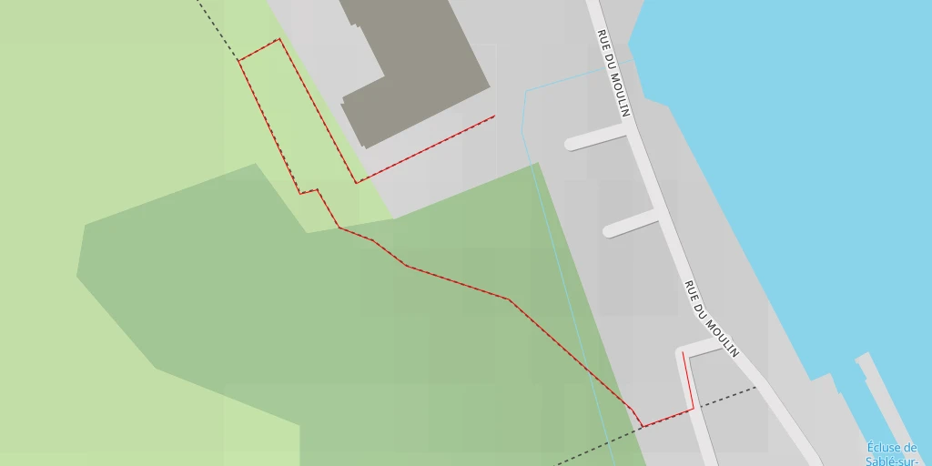 Map of the trail for AI - Château de Sablé - Sablé-sur-Sarthe