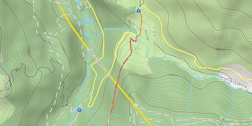 Map of the trail for Senda de Camille - Senda de Camille