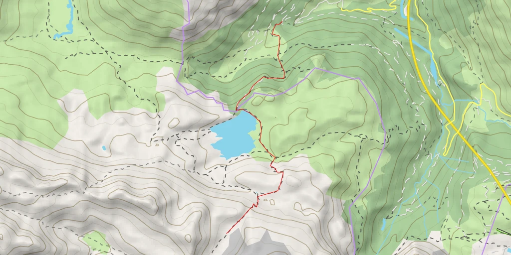 Carte de l'itinéraire :  Camino de los Sarrios - Camino de los Sarrios