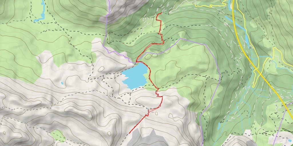 Carte de l'itinéraire :  Camino de los Sarrios - Camino de los Sarrios