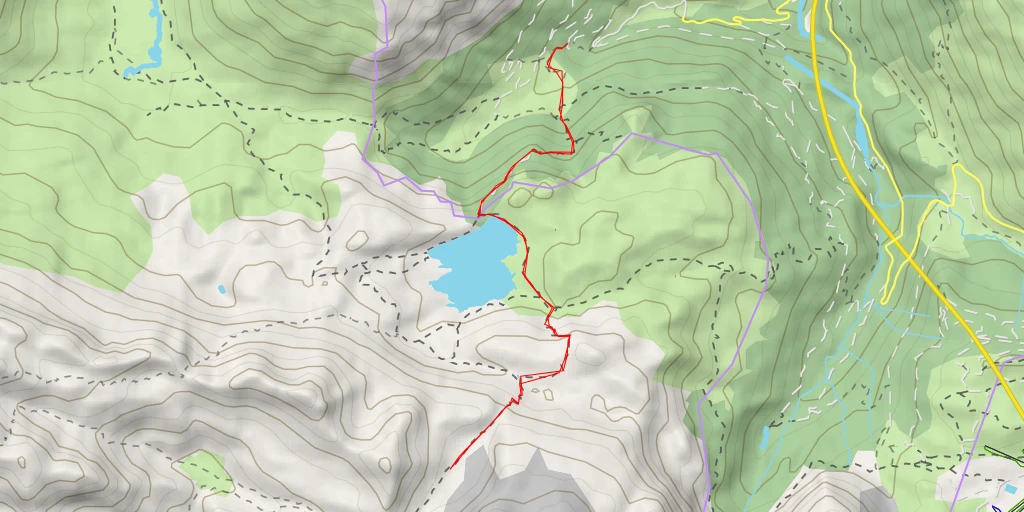 Map of the trail for Camino de los Sarrios - Camino de los Sarrios