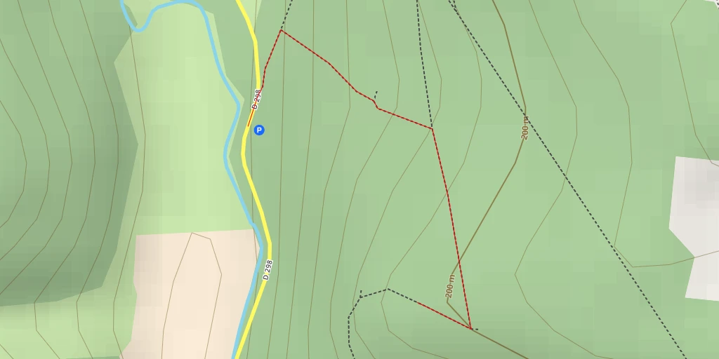 Map of the trail for AI - Pontécoulant