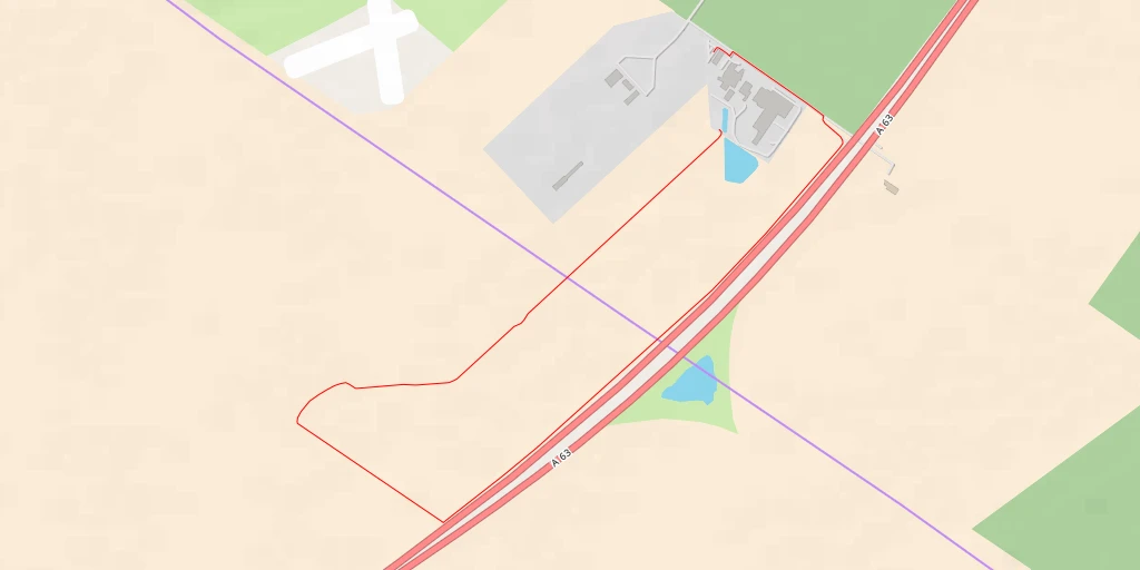 Carte de l'itinéraire :  Chemin de Pot au Pin