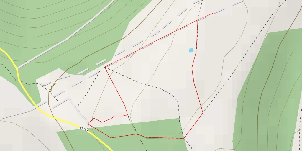 Map of the trail for Harting Down