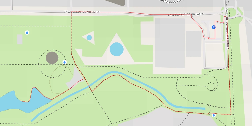 Map of the trail for Calle Doctor Luis de la Torre Esteban - Calle Doctor Luis de la Torre Esteban - Zaragoza