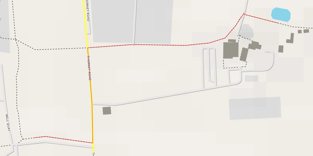 Map of the trail for Main Road - Chichester