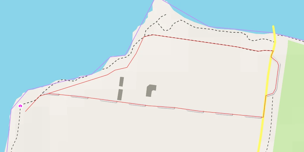 Map of the trail for Pointe du Chay