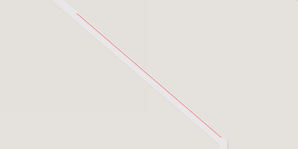 Map of the trail for AI - Cowleaze Hill - Shanklin