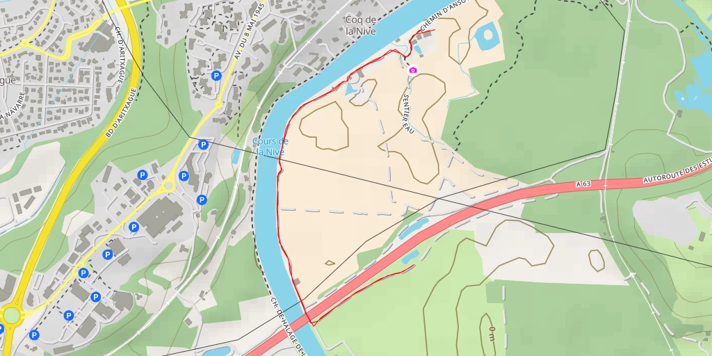 Map of the trail for Autoroute des Estuaires - Autoroute des Estuaires