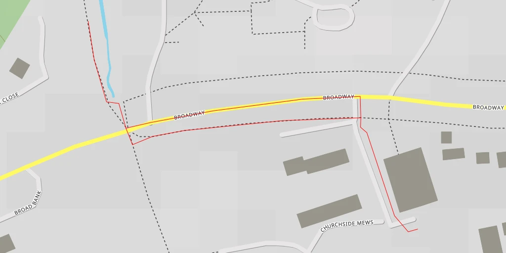 Carte de l'itinéraire :  Derby