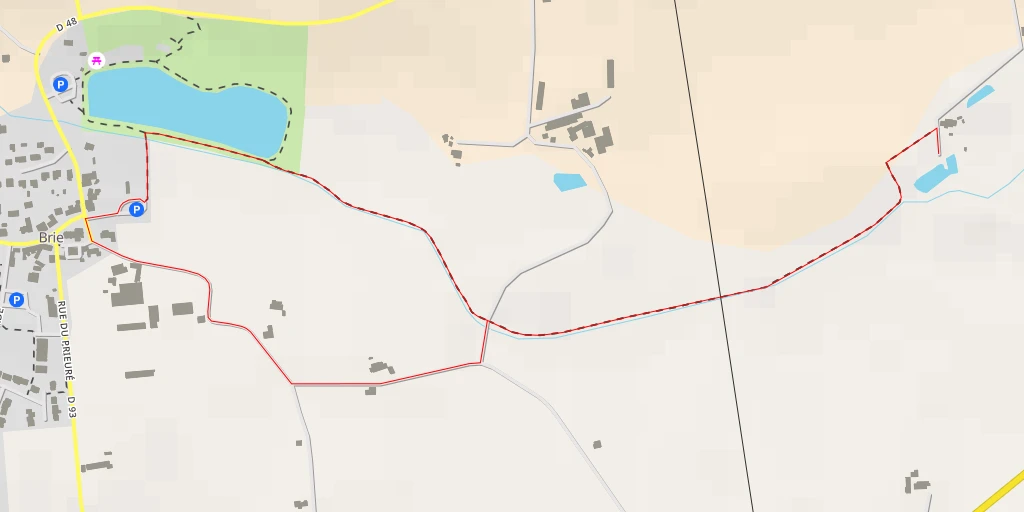 Map of the trail for 