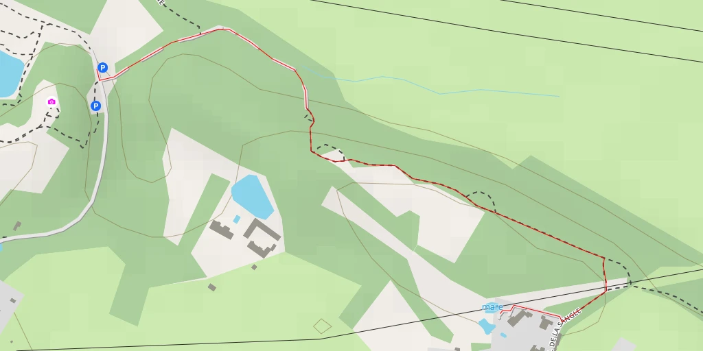 Map of the trail for mare