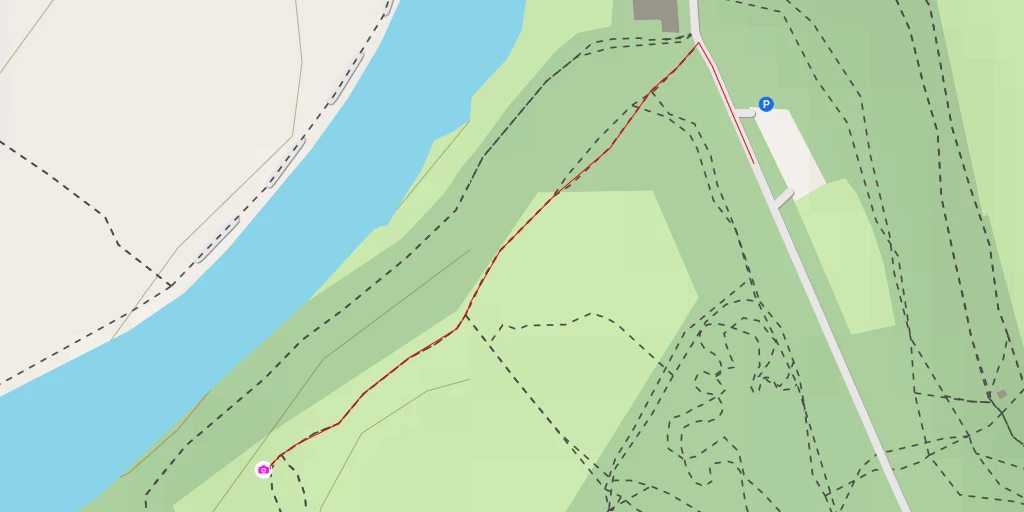 Map of the trail for AI - Croix des Jeunes - Saint-Senoux