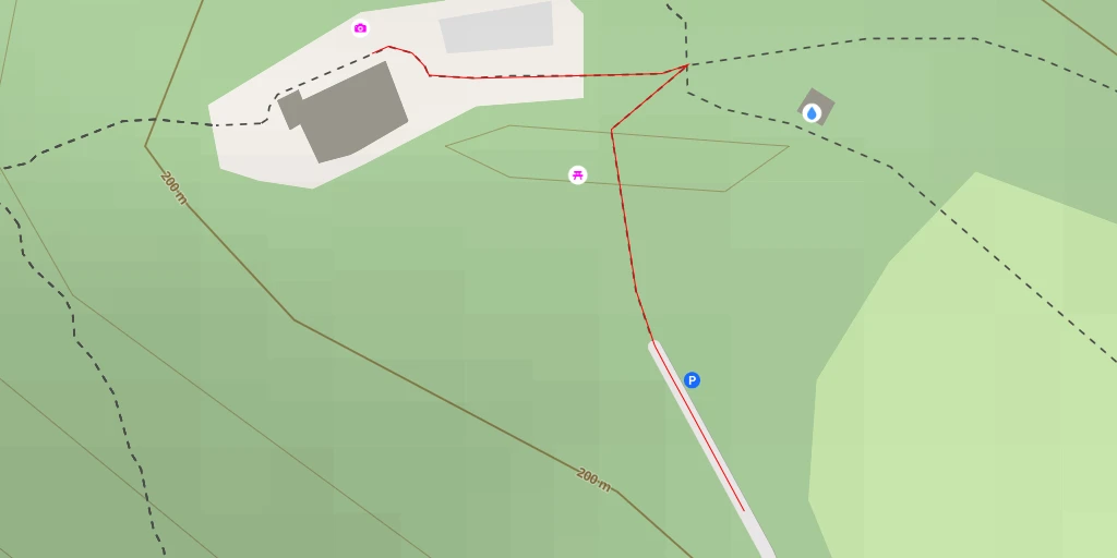 Map of the trail for Ermita San Marcial - Irun