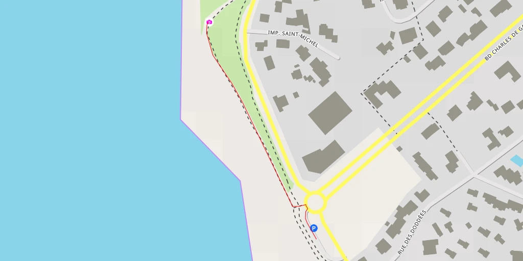 Map of the trail for AI - Impasse Saint-Michel - Bretignolles-sur-Mer