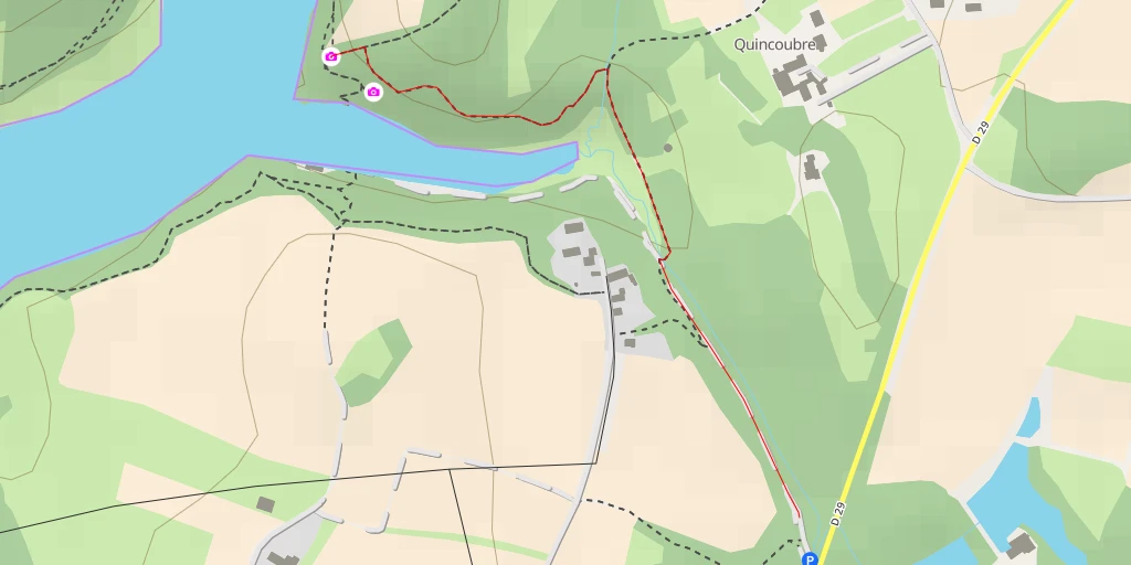 Map of the trail for AI - Le Moulin du Prat - Pleudihen-sur-Rance