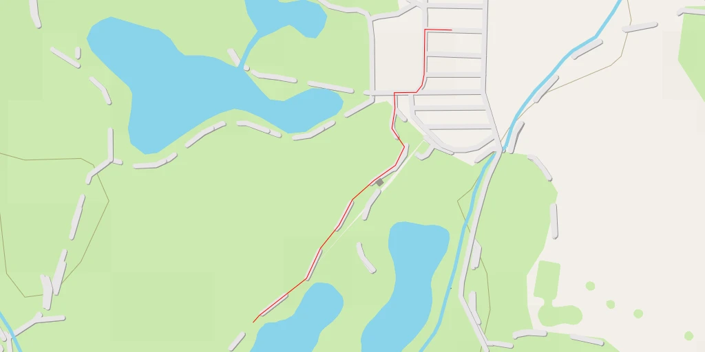 Map of the trail for Foothills Executive - West Oxford Circle - Lakewood