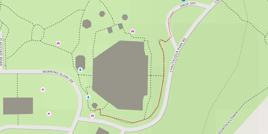 Map of the trail for AI - Tour Stop 40