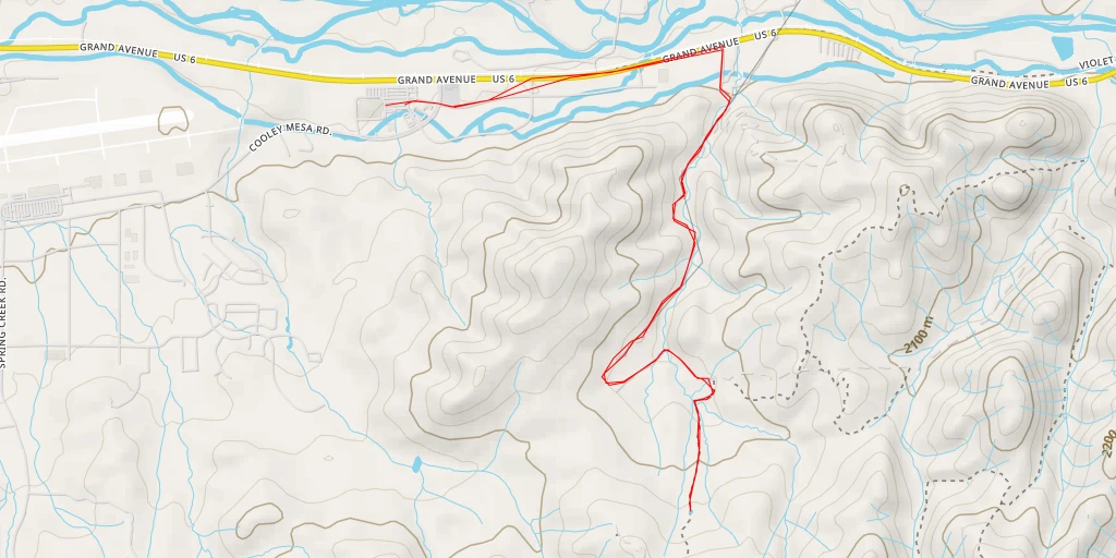 Map of the trail for Star Wars - Star Wars