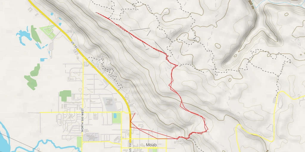 Map of the trail for AI - Portal Viewpoint