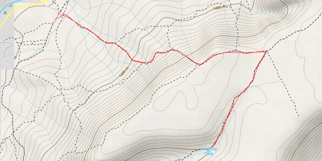 Carte de l'itinéraire :  Hot Loop Tank