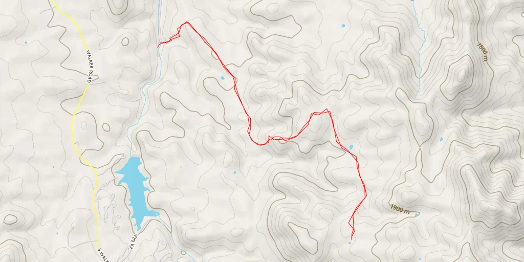 Map of the trail for Salida Trail - Salida Trail