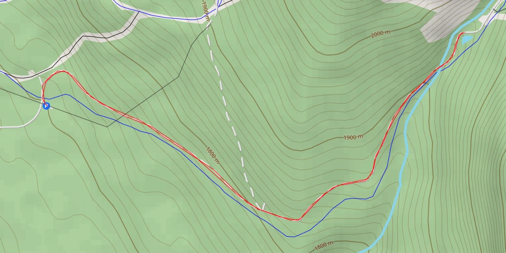 Map of the trail for Lipalian Mountain Trail - Lipalian Mountain Trail