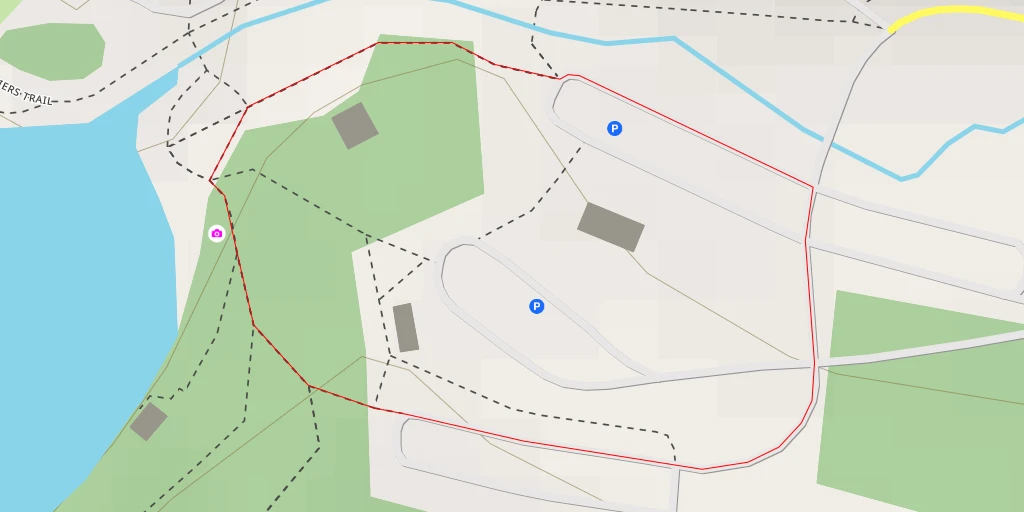 Map of the trail for Paradise Valley Trail - Paradise Valley Trail