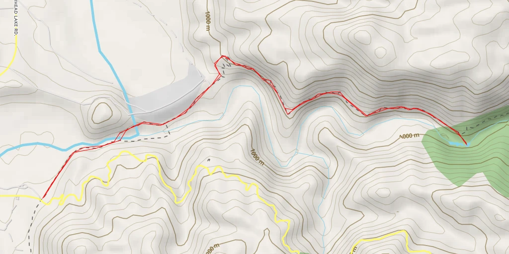 Carte de l'itinéraire :  Pacific Crest National Scenic Trail #2000 - Pacific Crest National Scenic Trail #2000