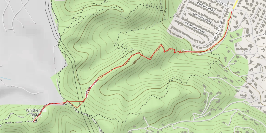 Carte de l'itinéraire :  Rattlesnake Ridge Trail