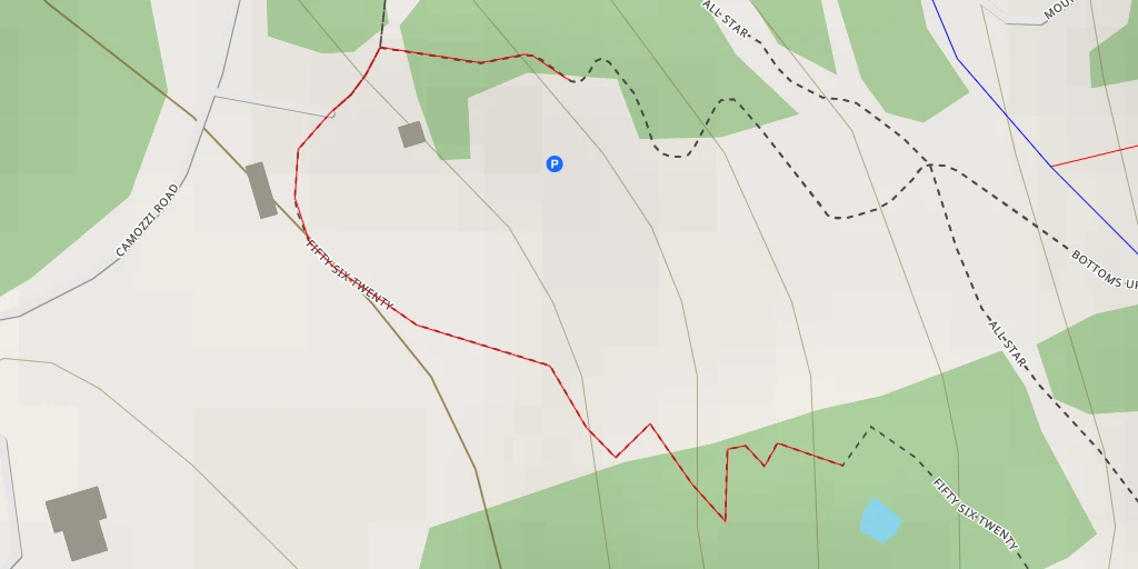 Map of the trail for Fifty Six Twenty - Fifty Six Twenty - Revelstoke