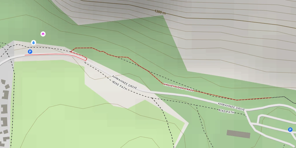 Map of the trail for Cold Boulder