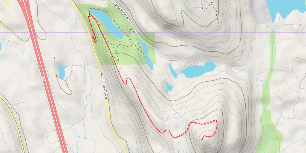 Map of the trail for AI - 1310