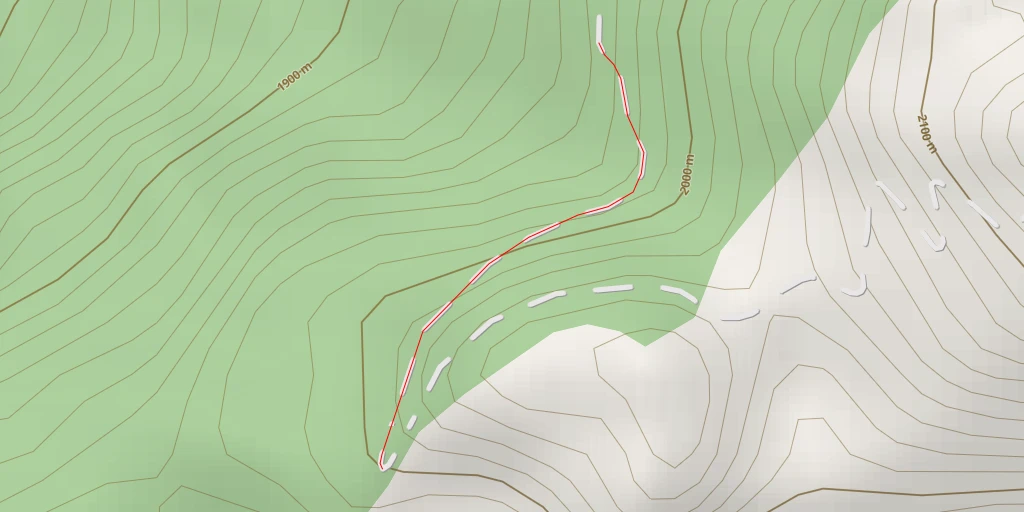 Map of the trail for AI - Polipoli Springs State Recreation Area