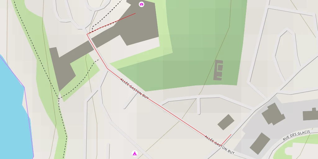 Map of the trail for AI - Mémorial 1939-1945 - Saint-Malo