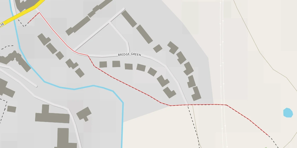 Map of the trail for Bridge Green - Bridge Green