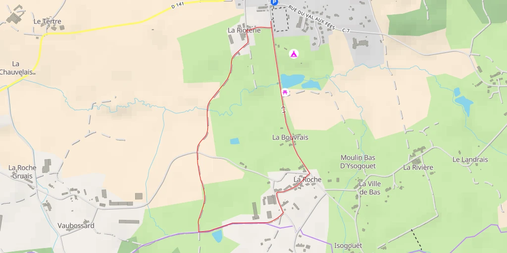 Map of the trail for 