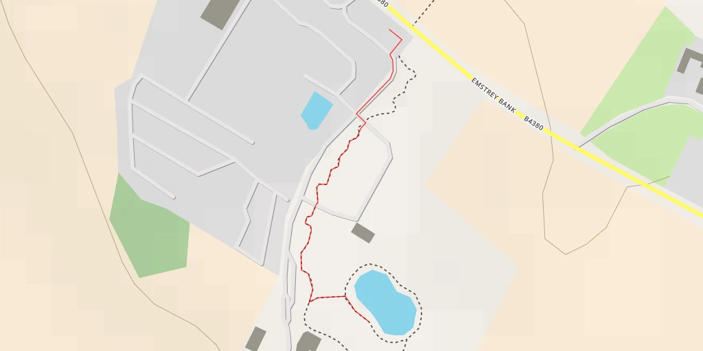 Map of the trail for Love2Stay - Emstrey Bank