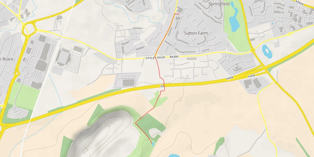 Map of the trail for A5