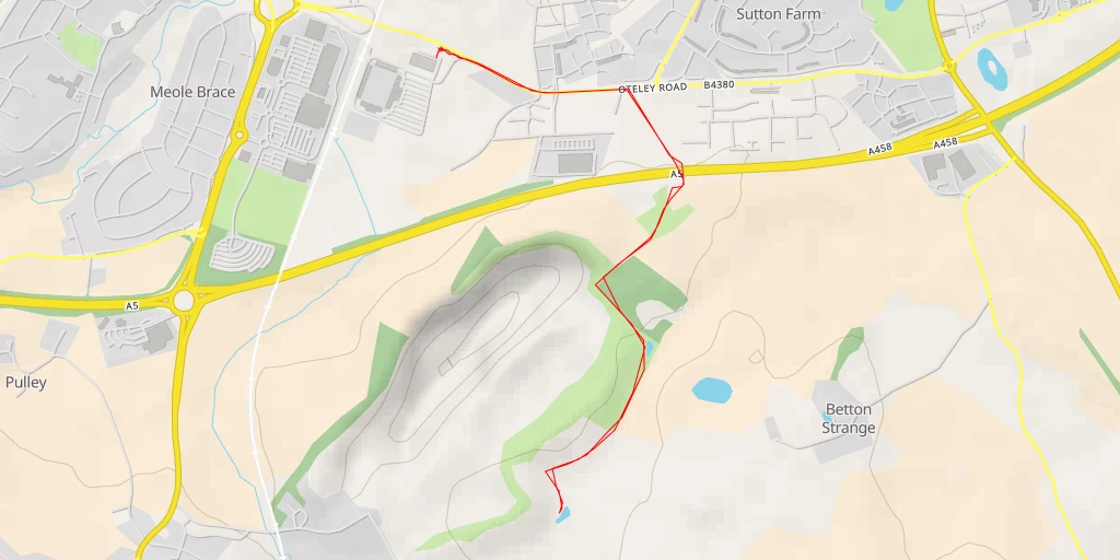 Map of the trail for A5