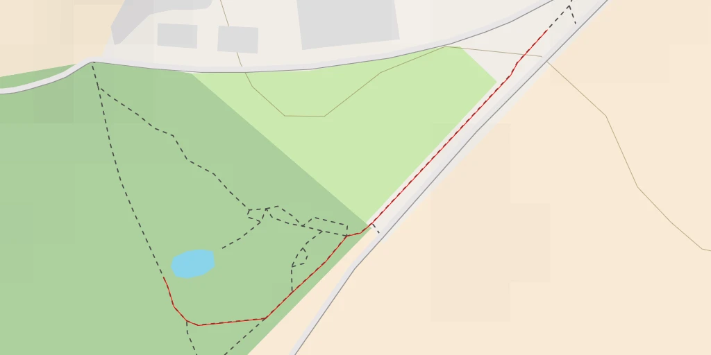 Map of the trail for Brookfield