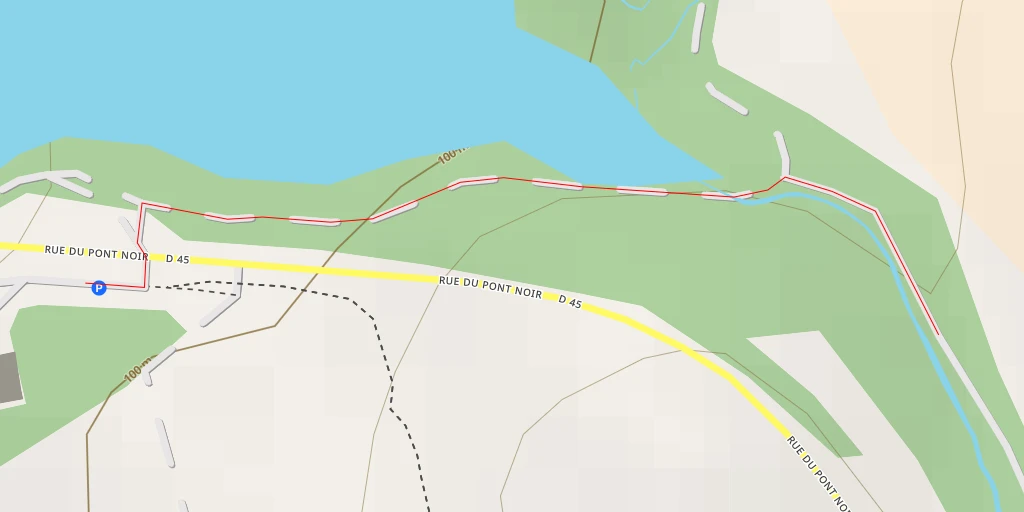 Map of the trail for Rue de l'Echaussée - Rue de l'Echaussée