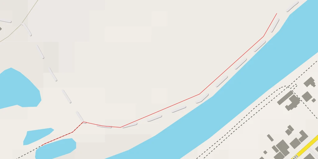 Map of the trail for Victoria Terrace