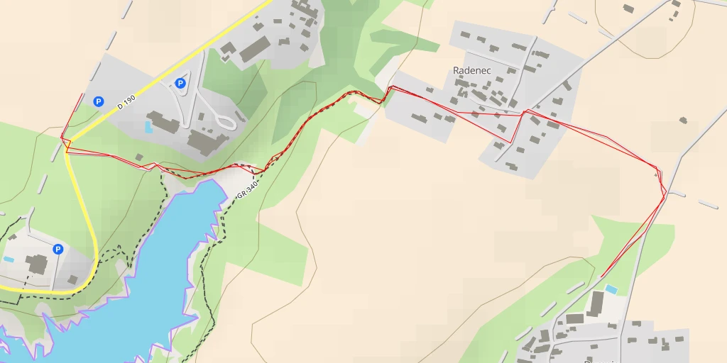 Map of the trail for 