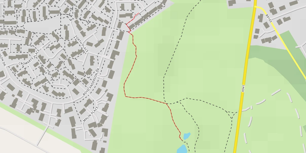 Map of the trail for Sunbank House - A941