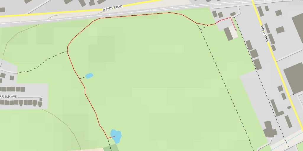 Map of the trail for Edgar Road - Edgar Road