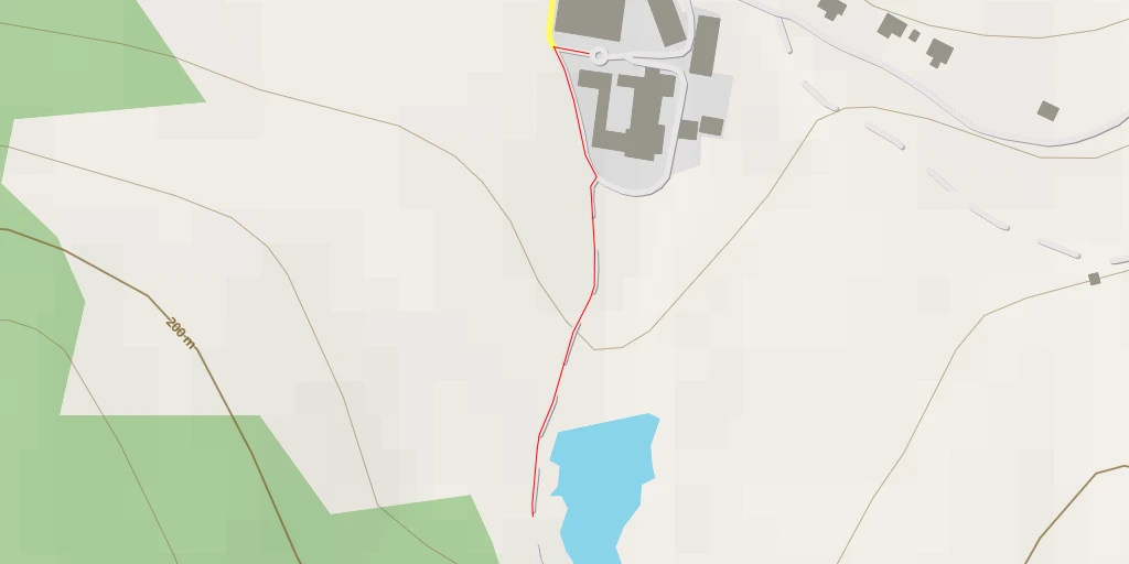 Map of the trail for Cragganmore Distillery - B9102