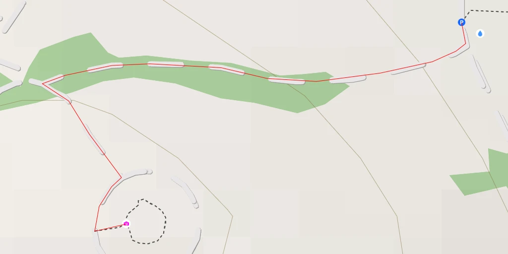 Carte de l'itinéraire :  Motte Féodale